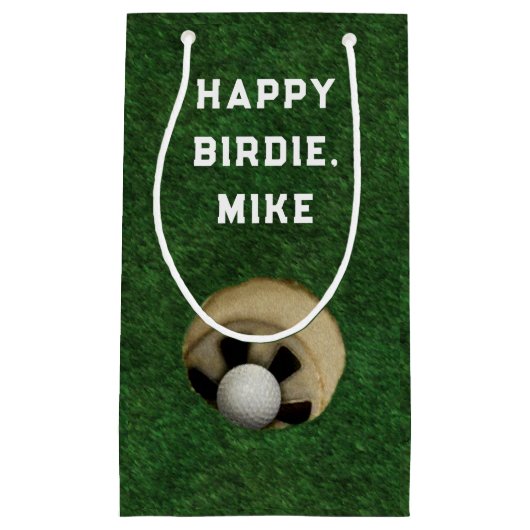 Golf Birthday Kleine Geschenktasche Kleine Geschenktüte (Vorderseite)