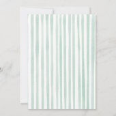 Golf Birthday Par-tee Invitation Einladung (Rückseite)