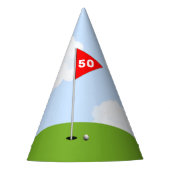 Golf Birthday Party Hat Partyhütchen (Vorderseite)