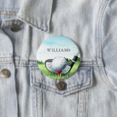 Golf Birthday Party I Golfer Button (Beispiel)