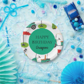 Golf Birthday Party Paper-Teller Pappteller (Party)