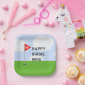 Golf Birthday Party Pappteller (Party)