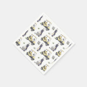 Golf Birthday Party Serviette (Ecke)