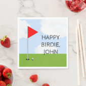 Golf Birthday Party Serviette (Beispiel)