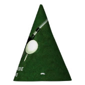 Golf Birthday Partyhütchen (Rechts)