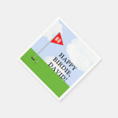 Golf Birthday Serviette (Ecke)