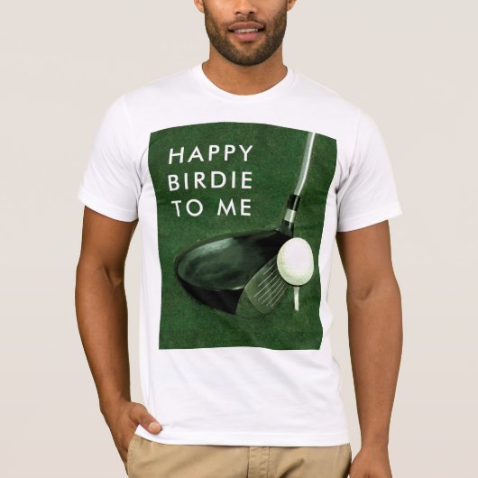 Golf Birthday T-Shirt (Vorderseite)