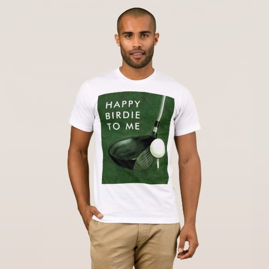Golf Birthday T-Shirt (Vorne ganz)