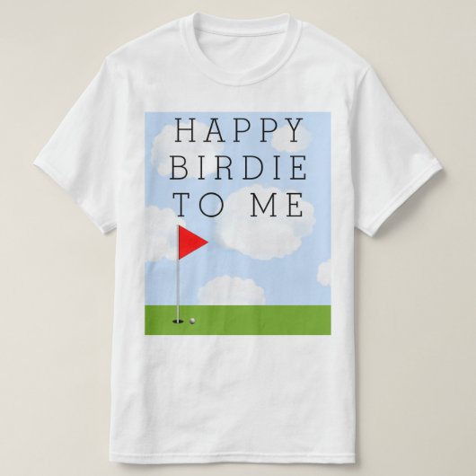 Golf Birthday T-Shirt (Design vorne)