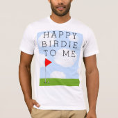 Golf Birthday T-Shirt (Vorderseite)