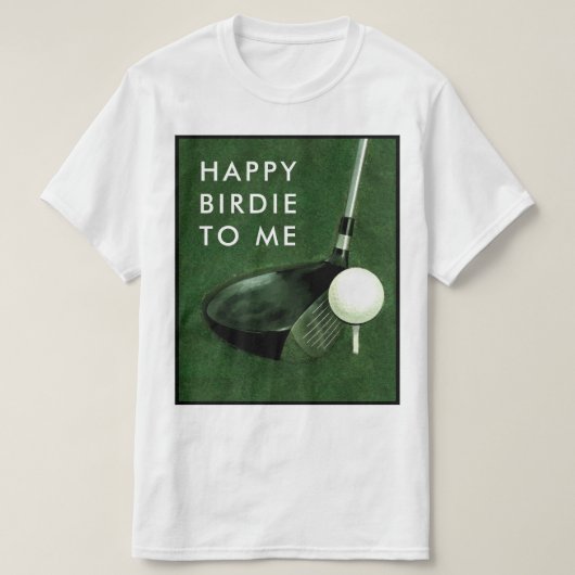 Golf Birthday T-Shirt (Design vorne)
