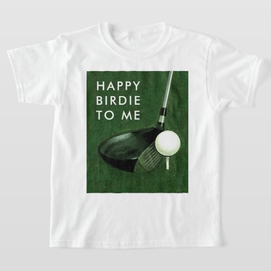 Golf Birthday T-Shirt (Ablage )