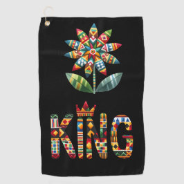 Golf Black Monts Geschichte des Golfers Golfhandtuch