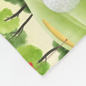 Golf Blanket, Golf Kinderzimmer Blanket, Personali Fleecedecke (Ecke)