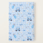 Golf Blue Notizblock (Rückseite)