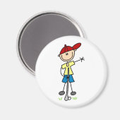 Golf Boy Magnet (Vorderseite/Rückseite)