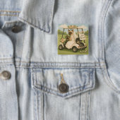 Golf-Braut After Party  Button (Beispiel)