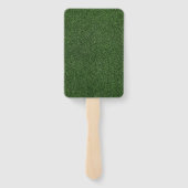 Golf Braut und Bräutigam Hochzeit auf Grün Fächer (Rückseite)