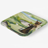 GOLF BRAUTPARTY für Cat Lover Golfer Pappteller (Gewinkelt)