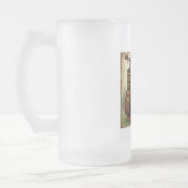 Golf Breathe und Golf spielen Mattglas Bierglas (Links)