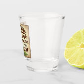 Golf Breathe und Golf spielen Schnapsglas (Rechts)