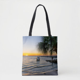 Golf Breeze Florida Sonnenuntergang über Totbeutel Tasche