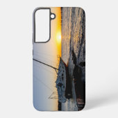 Golf Breeze Sailboat und Jetty Sunset Samsung Samsung Galaxy Hülle (Rückseite)