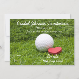 Golf Bridal Dusche Einladung zum Golfer Party