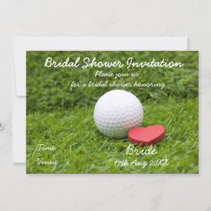 Golf Bridal Dusche Einladung zum Golfer Party