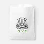 Golf Brides Wedding Geschenktütchen (Vorderseite)