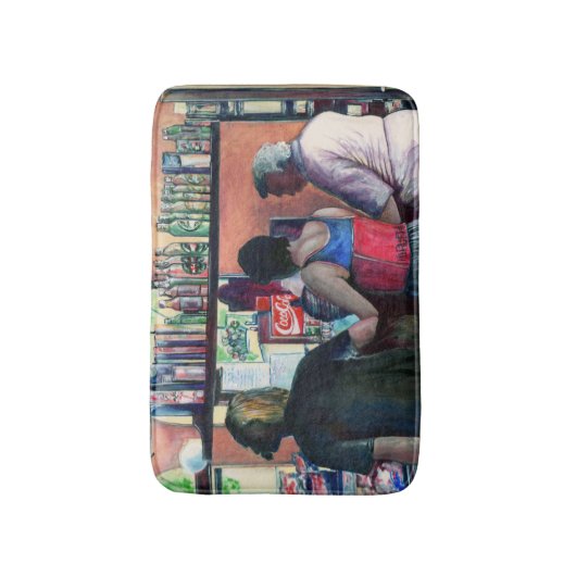 Golf Bufe, Budapest Badematte (Vorderseite Vertikal)