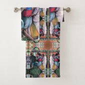 Golf Bufe, Budapest Badhandtuch Set (Insitu)