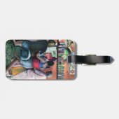 Golf Bufe, Budapest Gepäckanhänger (Rückseite horizontal)