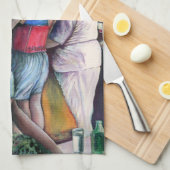 Golf Bufe, Budapest Geschirrtuch (Viertel Falte)