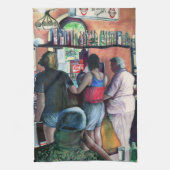 Golf Bufe, Budapest Geschirrtuch (Vertikal)