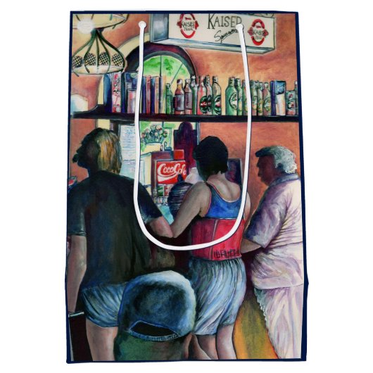 Golf Bufe, Budapest Mittlere Geschenktüte (Rückseite)