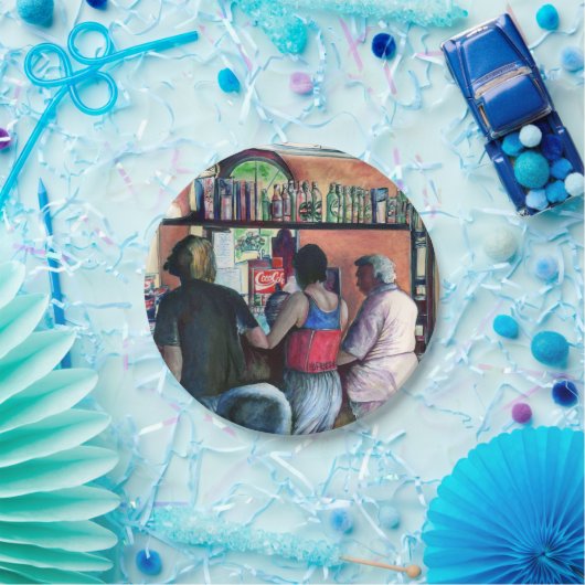 Golf Bufe, Budapest Pappteller (Party)