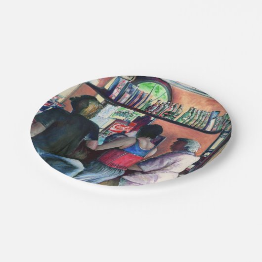 Golf Bufe, Budapest Pappteller (Schrägansicht)