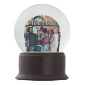 Golf Bufe, Budapest Schneekugel (Vorderseite)