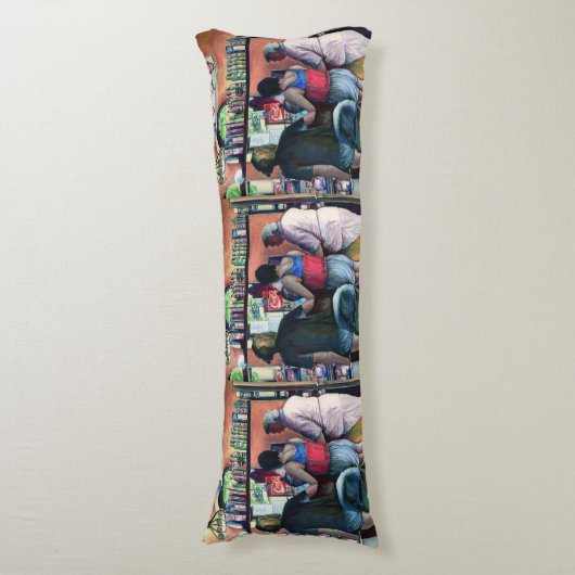 Golf Bufe, Budapest Seitenschläferkissen (Vorderseite Vertikal)