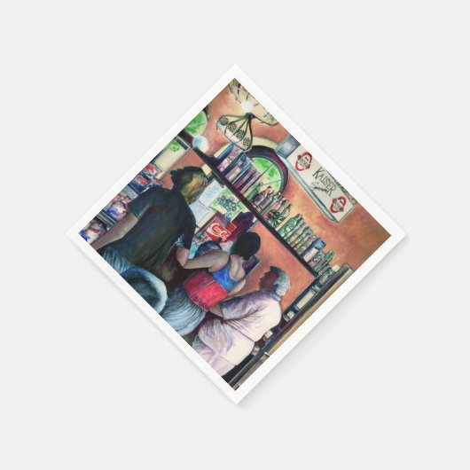 Golf Bufe, Budapest Serviette (Ecke)