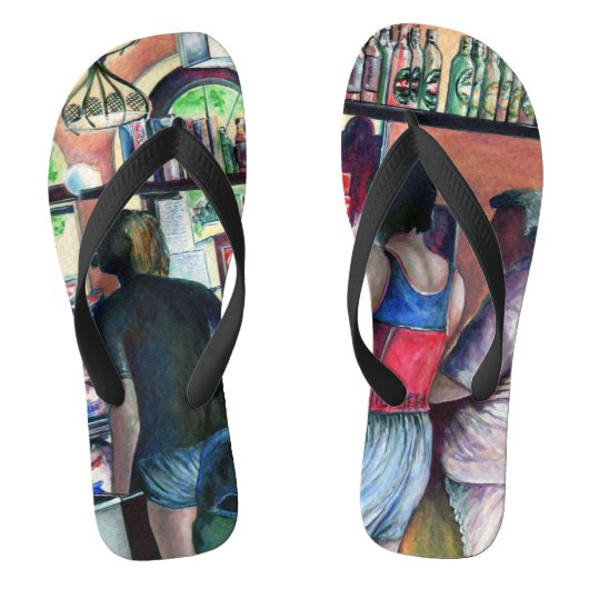 Golf Buffe, Budapest Badesandalen (Fußbett)