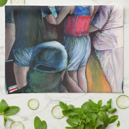 Golf Buffet, Budapest Handtuch (Gefaltet)