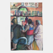 Golf Buffet, Budapest Handtuch (Vertikal)