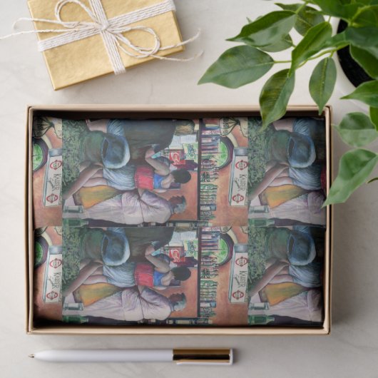 Golf Buffet, Budapest Seidenpapier (Geschenk)