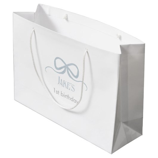 Golf-Bug-Party-Tasche Große Geschenktüte (Rückseite Schrägansicht)