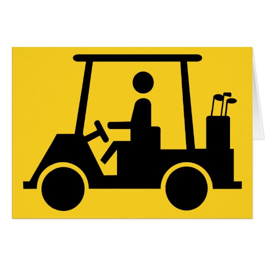 Golf-Buggy (Vorderseite (Horizontal))