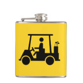 Golf-Buggy Flachmann (Vorderseite)