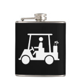 Golf-Buggy Flachmann (Vorderseite)