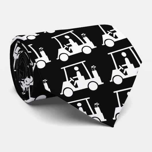Golf-Buggy Krawatte (Gerollt)